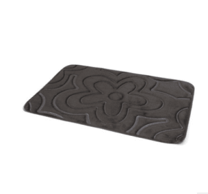 Non-Slip Microfiber Shag Bath Rug, 16" x 27", Lavender - 4 - M