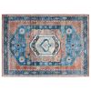 5 x 7 Inch Non-Shedding Distressed Vintage Indoor Area Rug - Multi-color
