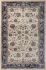 Stylish Classic Pattern Design Traditional Bordered Floral Filigree Area Rug - Ivory|Beige|Blue|Red - 9'-6" X 12'-9"