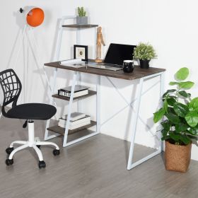Desk Computer Desk Student Study Table - Particleboard + Metal