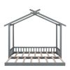 Extending House Bed, Wooden Daybed, - Gray