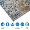 [Only support Drop Shipping Buyer] Newport Abstract Area Rug - as Pic
