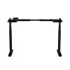 Height Adjustable Dual Motor Load Ergonomic Electric Standing Desk Frame 3-Stage With Memory Controller - Frame Only - Black