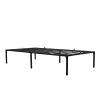 14 Inches Metal Platform Bed Frame, Heavy Duty Steel Slat Support, No Box Spring Needed, Quick Install, Twin Size - black