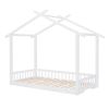 Extending House Bed, Wooden Daybed, - White