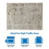 [Only support Drop Shipping Buyer] Dakota Tiled Border Area Rug - as Pic
