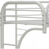 Eclipse Bunk Bed (Twin XL/Queen/Futon) in White 02093WH - White + Metal