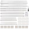 46" Tall Adjustable 4-Shelf Wood Bookcase Storage Shelving Book Wide Bookshelf - HG776