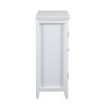 36 inch Accent Cabinet; Multipurpose Cabinet with 2 Open Doors ; white - pic