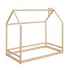 Twin Size House Bed Wood Bed; Natural(OLD SKU:WF281435AAM) - as Pic