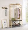 Pahor Hall Tree; Gold & Black Finish YF - 97850