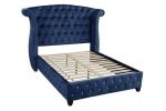 Sophia Queen bed Blue - as pic