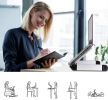 Adjustable Laptop Stand Table for Office; Portable Lap Desk Stand Compatible Notebook Tablets MacBook - default