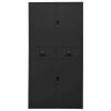 vidaXL Office Cabinet Anthracite 35.4"x15.7"x70.9" Steel - Anthracite