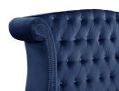 Sophia Queen bed Blue - as pic