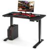 Electric Standing Gaming Height Adjustable Splice Board - Black