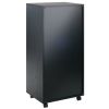 Halifax Tall Storage Cabinet; 5-Drawer; Black - 20616