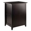 Burke Home Office File Cabinet; Coffee - 23119