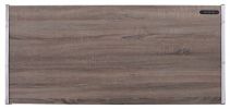 Finis Desk in Weathered Oak and Chrome - Default