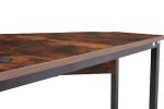 Triangle Computer Desk Corner Desk With Smooth Keyboard Tray and Storage Shelves - Default