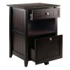 Burke Home Office File Cabinet; Coffee - 23119