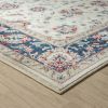 Stylish Classic Pattern Design Traditional Bordered Floral Filigree Area Rug - Ivory|Beige|Blue|Red - 9'-6" X 12'-9"