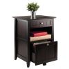 Burke Home Office File Cabinet; Coffee - 23119
